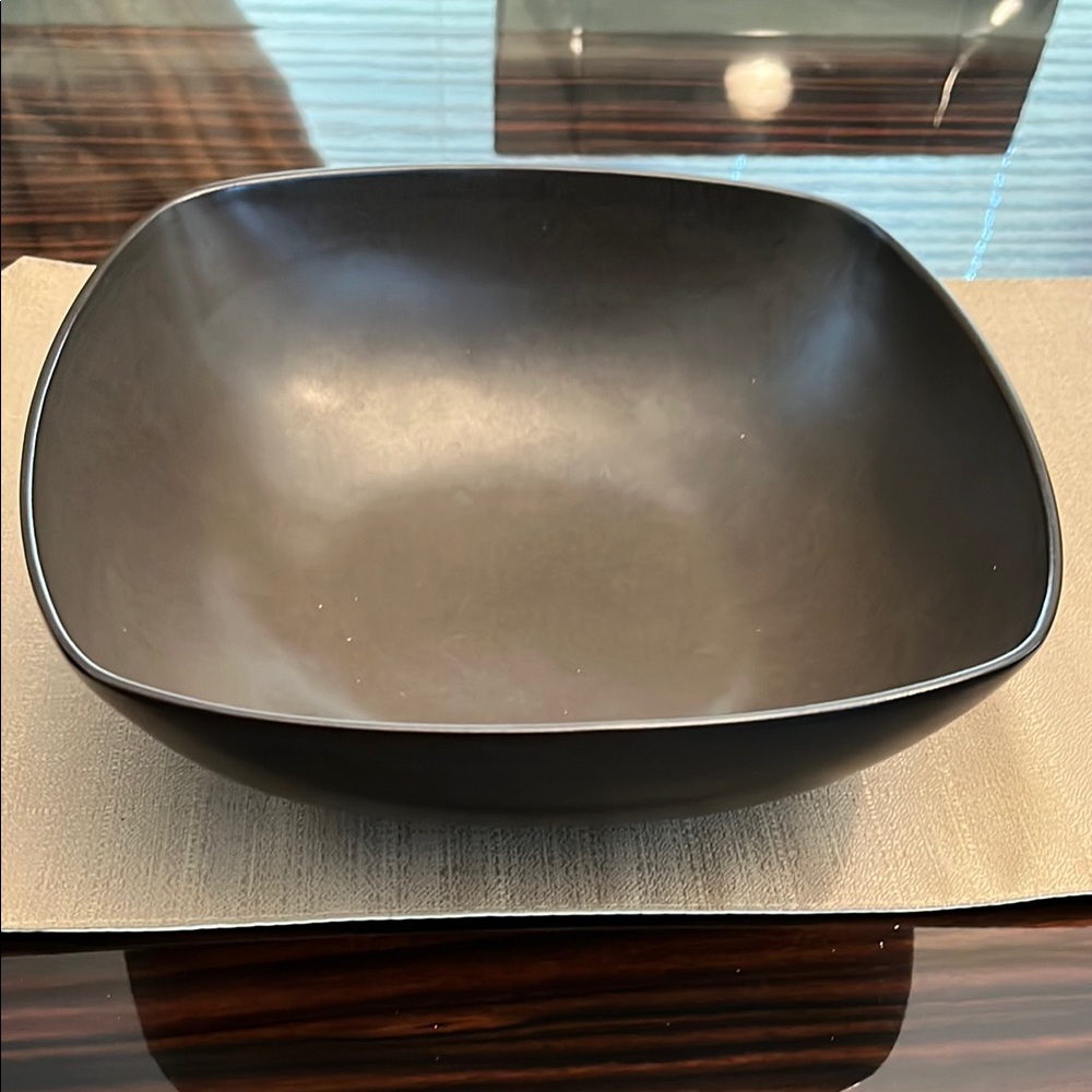 Modern Brown Square Bowl